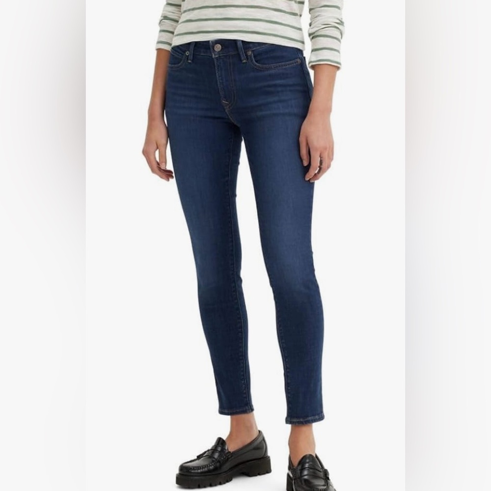 Levi's 711 Blue Skinny Jeans Classic Fit